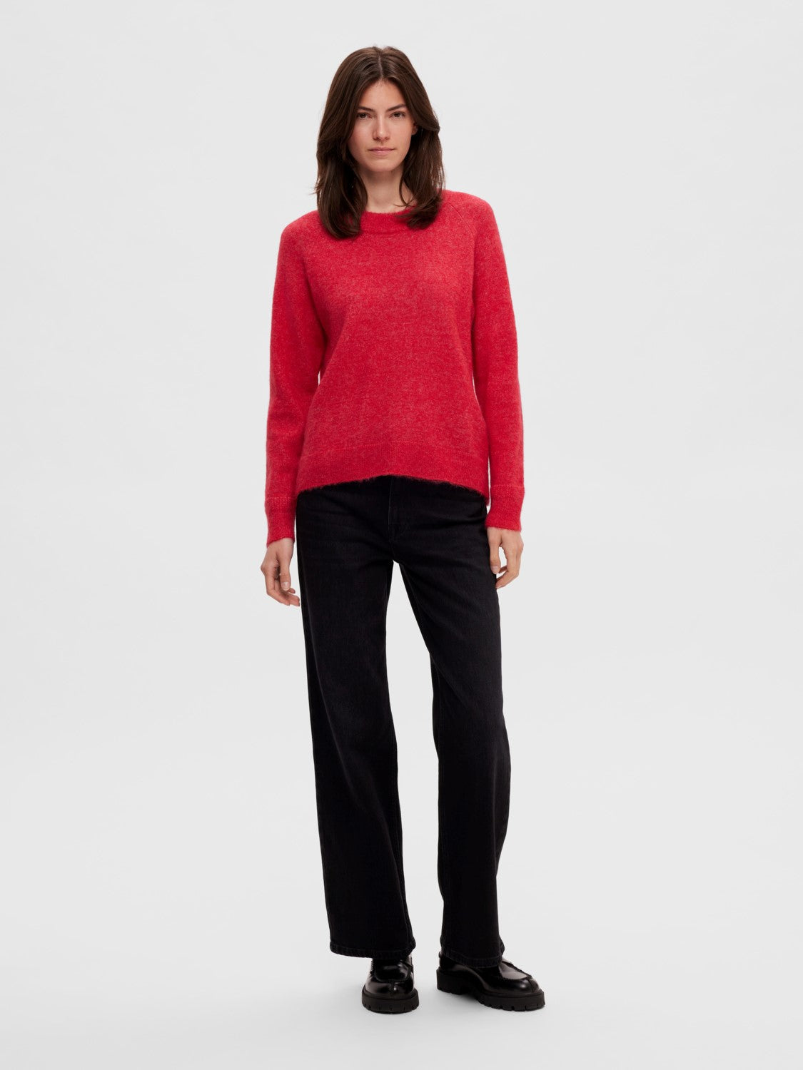 Lulu Ls Knit O-Neck - Ski Patrol