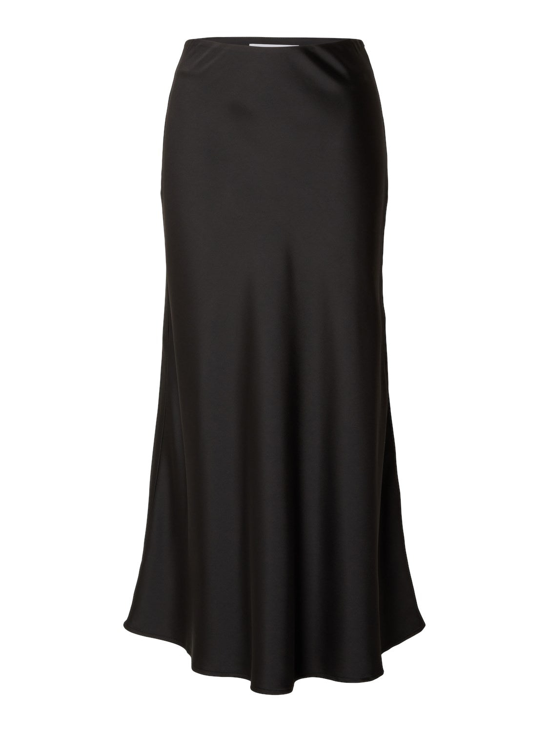Lena Hw Ankle Skirt Ex - Black