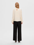 Ivy LS Satin Top B - Birch
