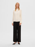 Ivy LS Satin Top B - Birch