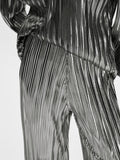 Naline Tinni HW Relaxed Pant - Silver