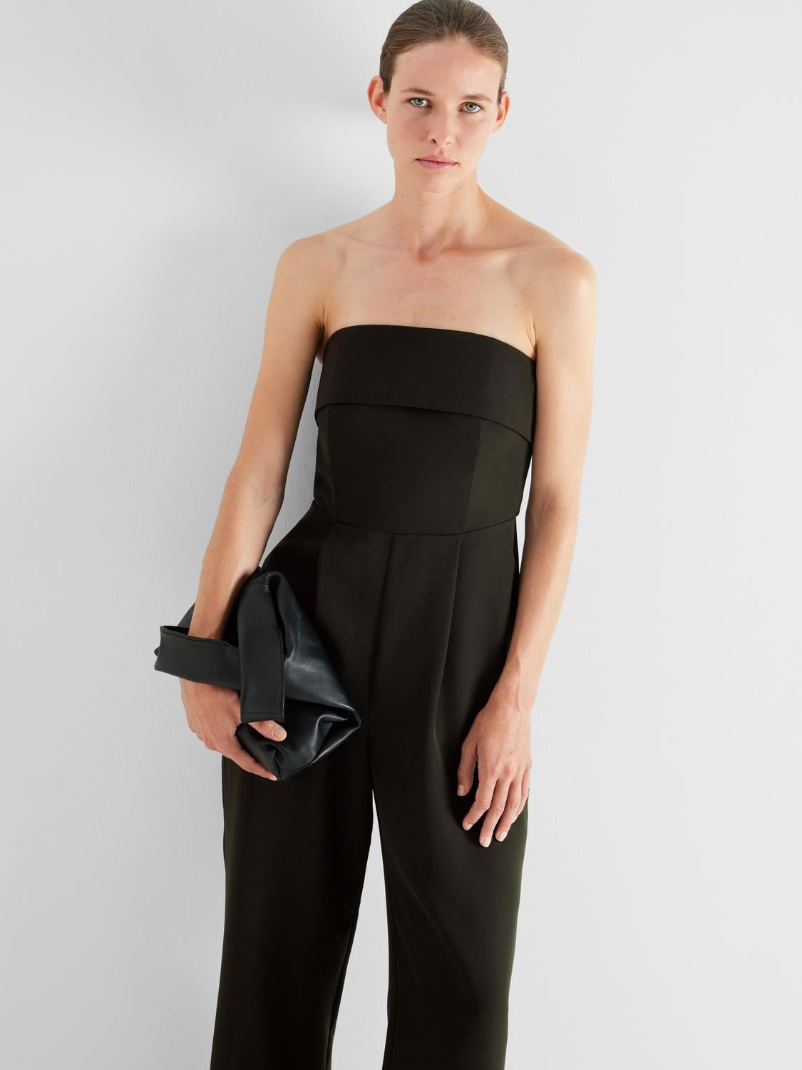 Vinelle Strap Jumpsuit - Black