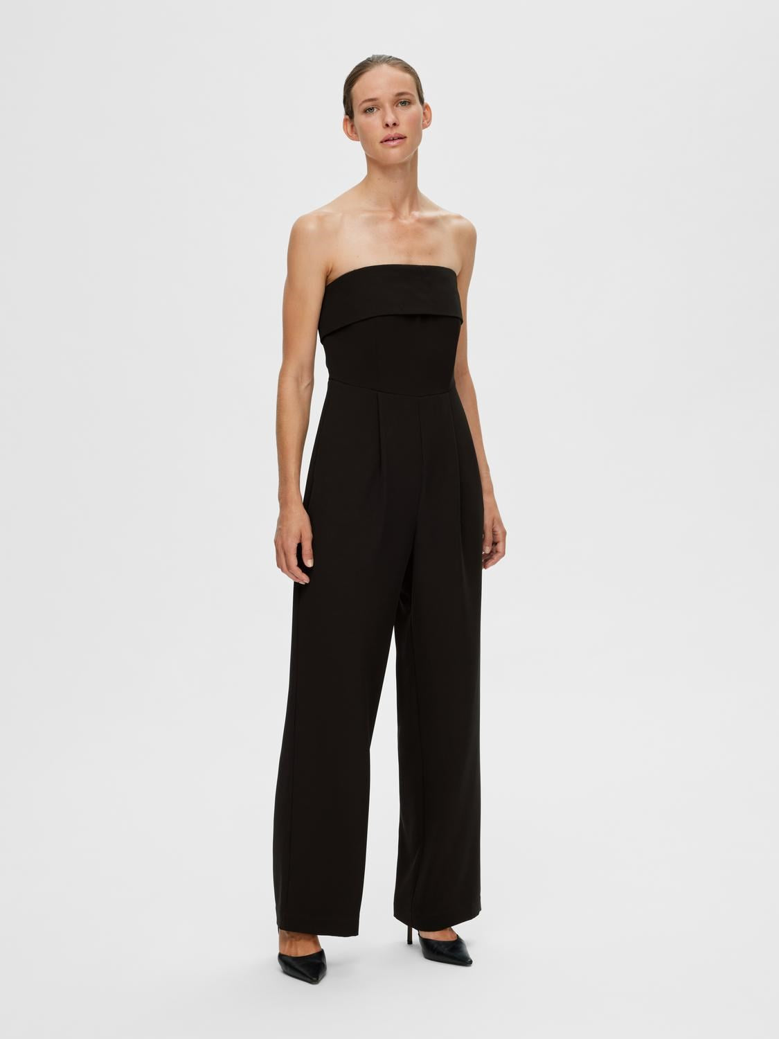 Vinelle Strap Jumpsuit - Black