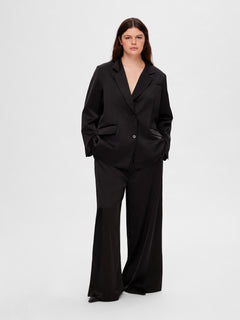Tasja HW Extra Wide Pant - Black