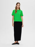 Essential Ss Boxy Tee - Classic Green