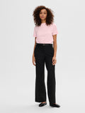 Myessential Ss O-Neck T-shirt - Cradle Pink