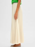 Tina Hw Ankle Plisse Skirt - Birch