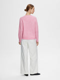 Lulu Ls Knit Short Kofta - Moonlight Mauve Melange