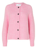 Lulu Ls Knit Short Kofta - Moonlight Mauve Melange