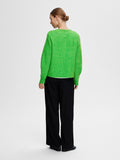 Lulu Ls Knit Short Kofta - Classic Green Melange