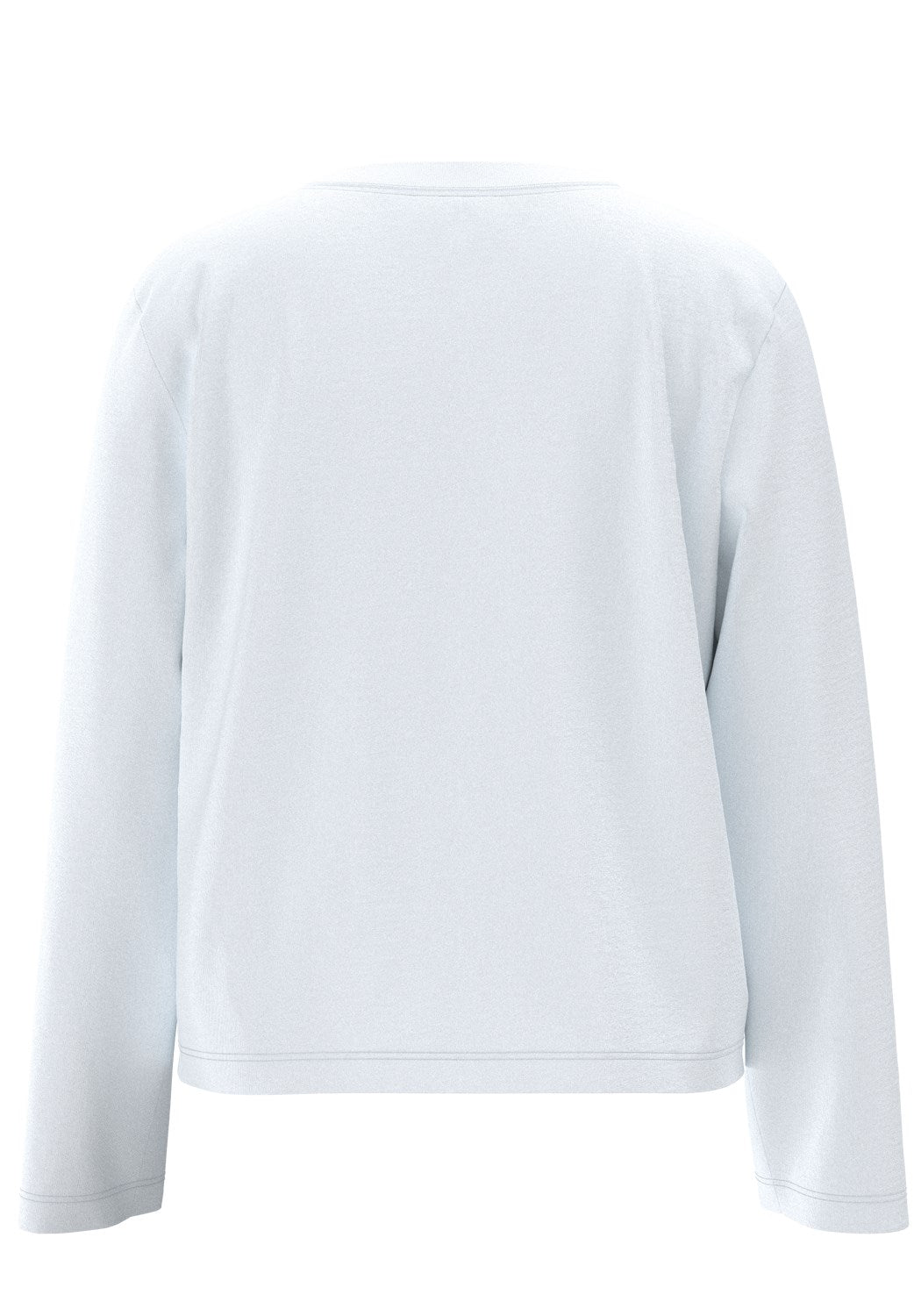 Essential Ls Boxy Tee - Vit
