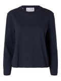 Essential Ls Boxy Tee - Dark Sapphire