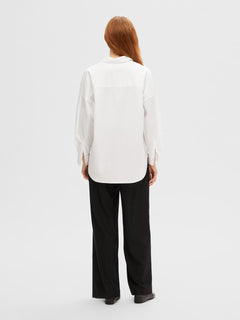 Dina-Sanni Ls Shirt - Bright White