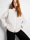 Dina-Sanni Ls Skjorta - Bright White