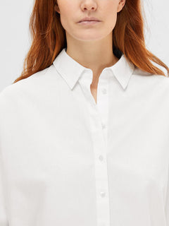 Dina-Sanni Ls Shirt - Bright White