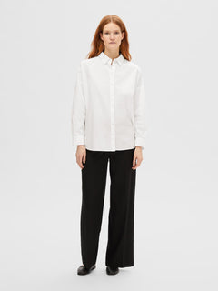 Dina-Sanni Ls Shirt - Bright White