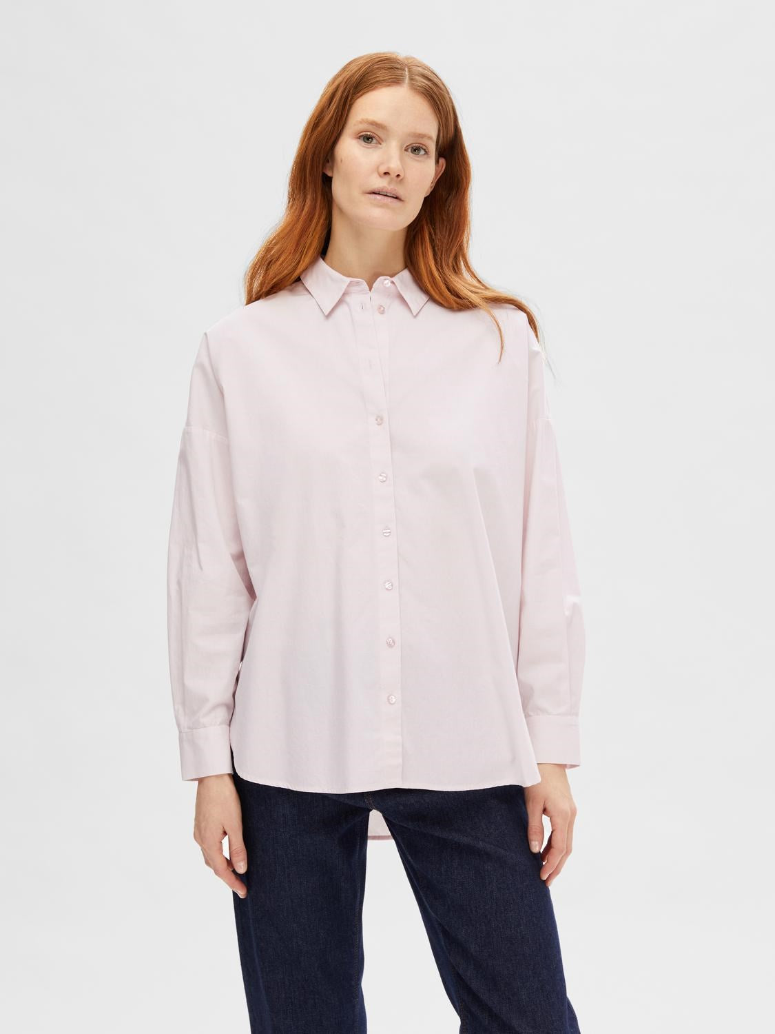 Dina-Sanni Ls Shirt - Cradle Pink