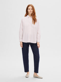 Dina-Sanni Ls Shirt - Cradle Pink