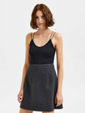 Kimmi SL Glitter Body - Black silver lurex