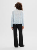 Tatiana L/S Embr Shirt - Cashmere Blue