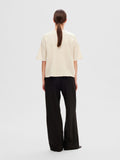 Maline-Liliana 2/4 Knit O-Neck - Birch Melange