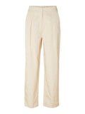 Firmina Hw Straight Pant B - Sandshell