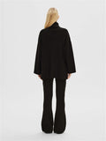 Karo Ls Long Knit Roll Neck - Black