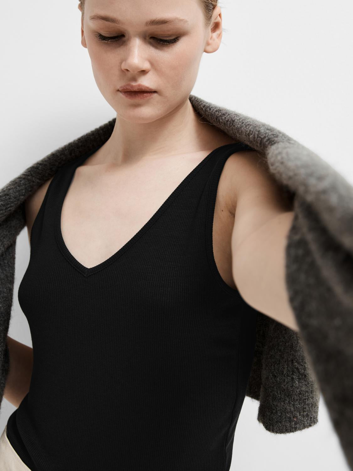 Dianna SL Topp - Svart