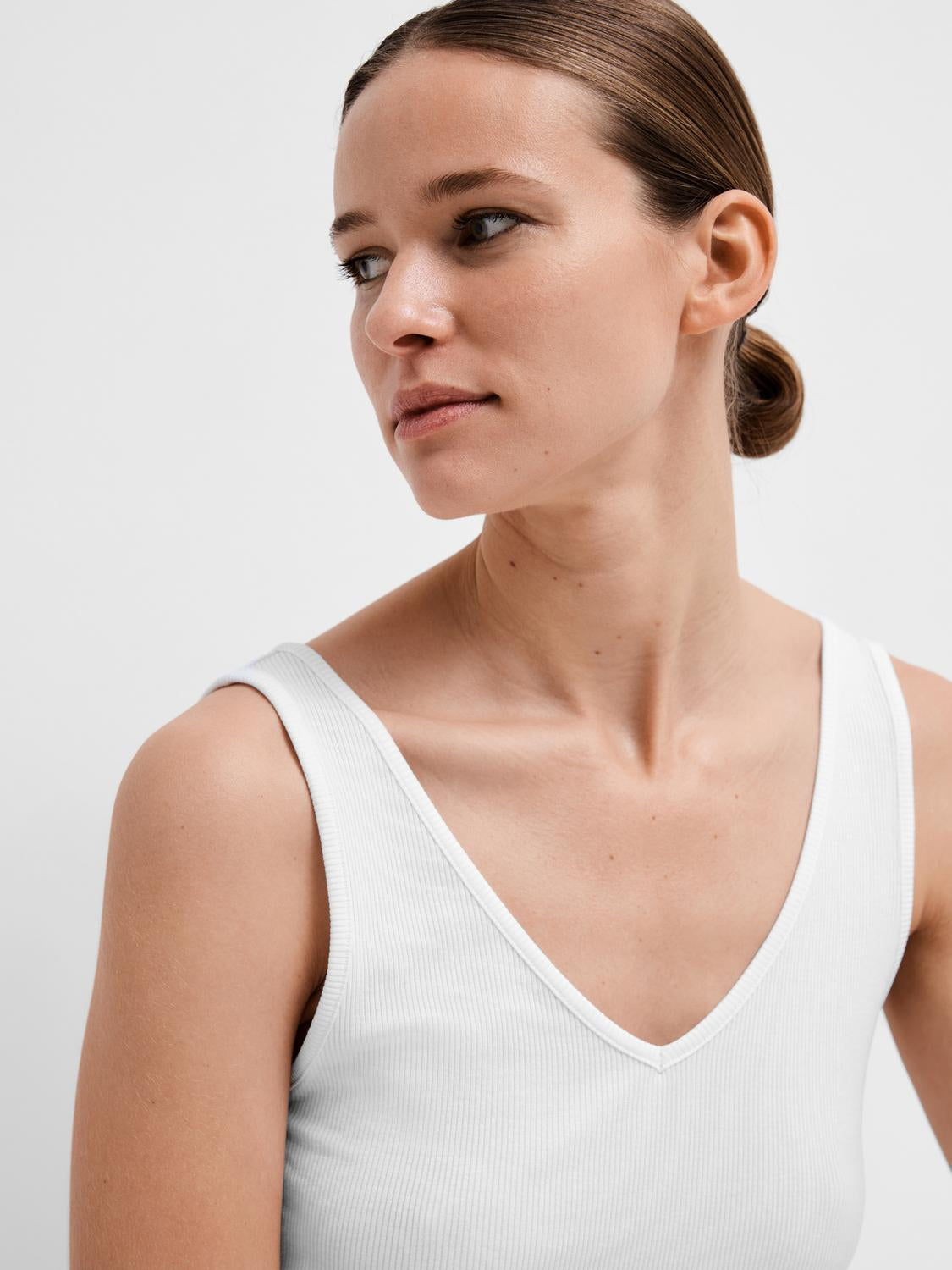 Dianna Sl Top - Bright White