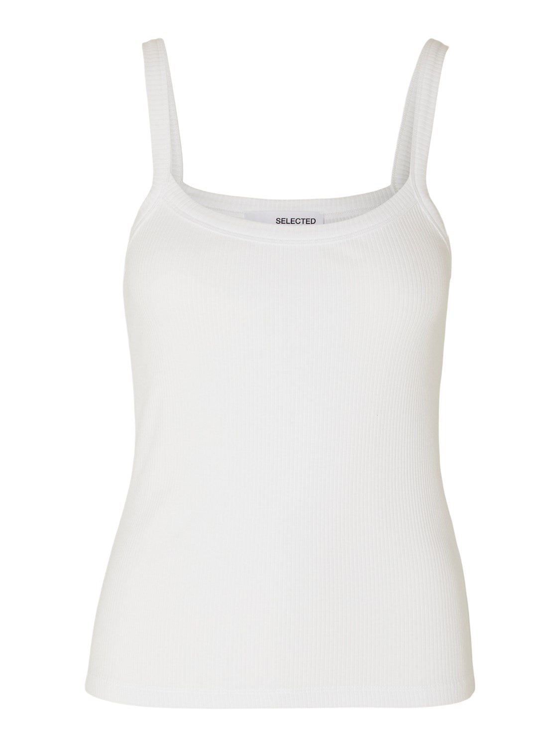 Celica Anna Strap Tank Top - Bright White