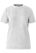 Myessential Ss O-Neck Tee - Ljusgrå Melange