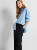 Dina-Sanni LS Skjorta - Cashmere Blue