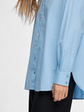 Dina-Sanni LS Skjorta - Cashmere Blue
