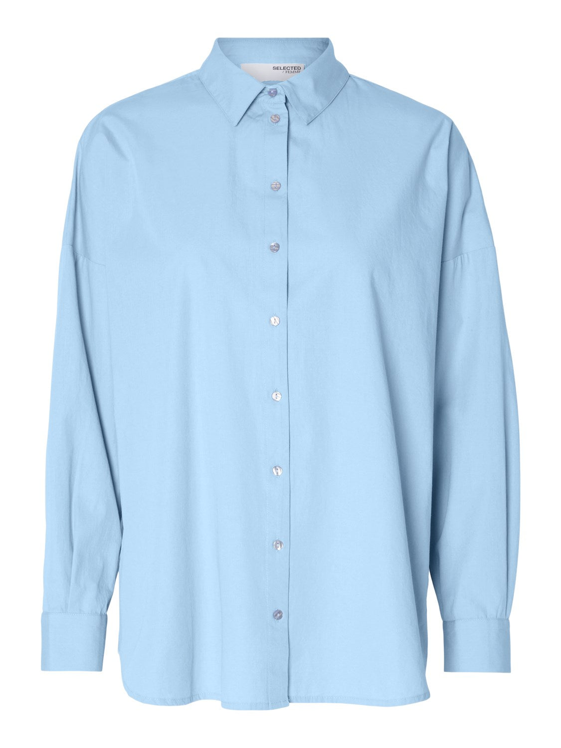 Dina-Sanni LS Skjorta - Cashmere Blue
