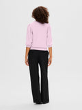 Tenny 3/4 Sweat Top - Cradle Pink