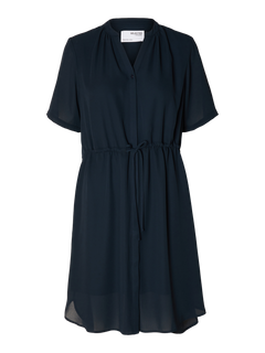 Damina SS Dress - Dark Sapphire