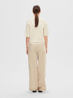 Helena 2/4 Collar Knit - Birch