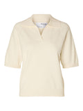 Helena 2/4 Collar Knit - Birch