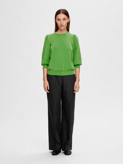 Tenny 3/4 Sweat Top - Classic Green