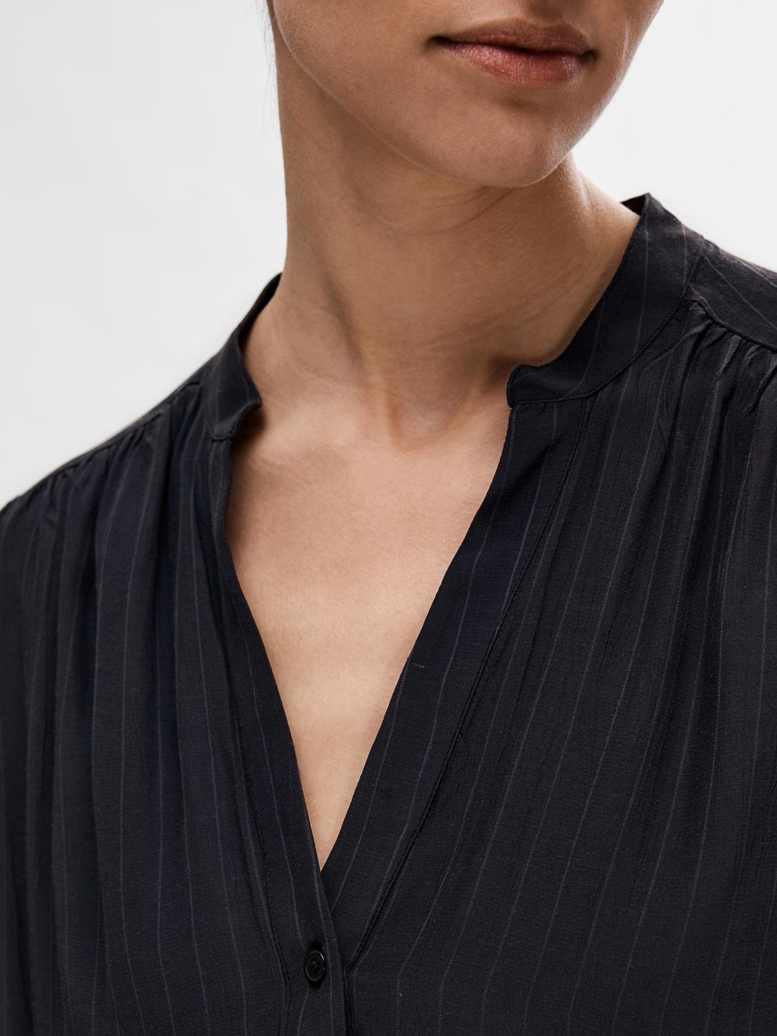 Susie-Mivia SS Top - Dark Sapphire