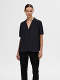 Susie-Mivia SS Top - Dark Sapphire