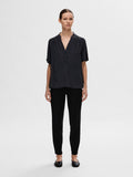 Susie-Mivia SS Top - Dark Sapphire