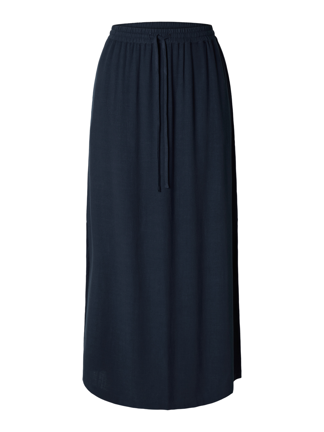Viva Hw Ankle Skirt - Dark Sapphire