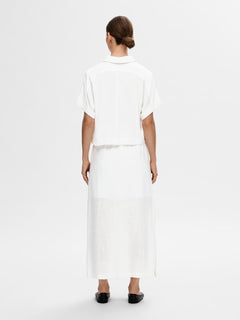 Viva Hw Ankle Skirt - Snow White