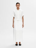 Viva Hw Ankle Skirt - Snow White