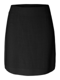 Viva Hw Short Skirt - Svart