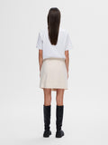 Viva Hw Short Skirt - Sandshell