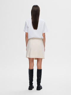 Viva Hw Short Skirt - Sandshell