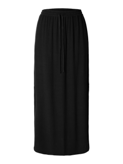 Viva Hw Ankle Skirt - Black