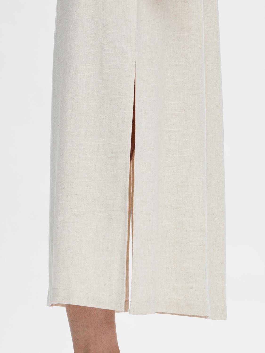 Viva Hw Ankle Skirt - Sandshell